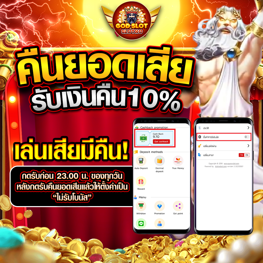 โปรโมชั่นคืนยอดเสีย SLOTXO